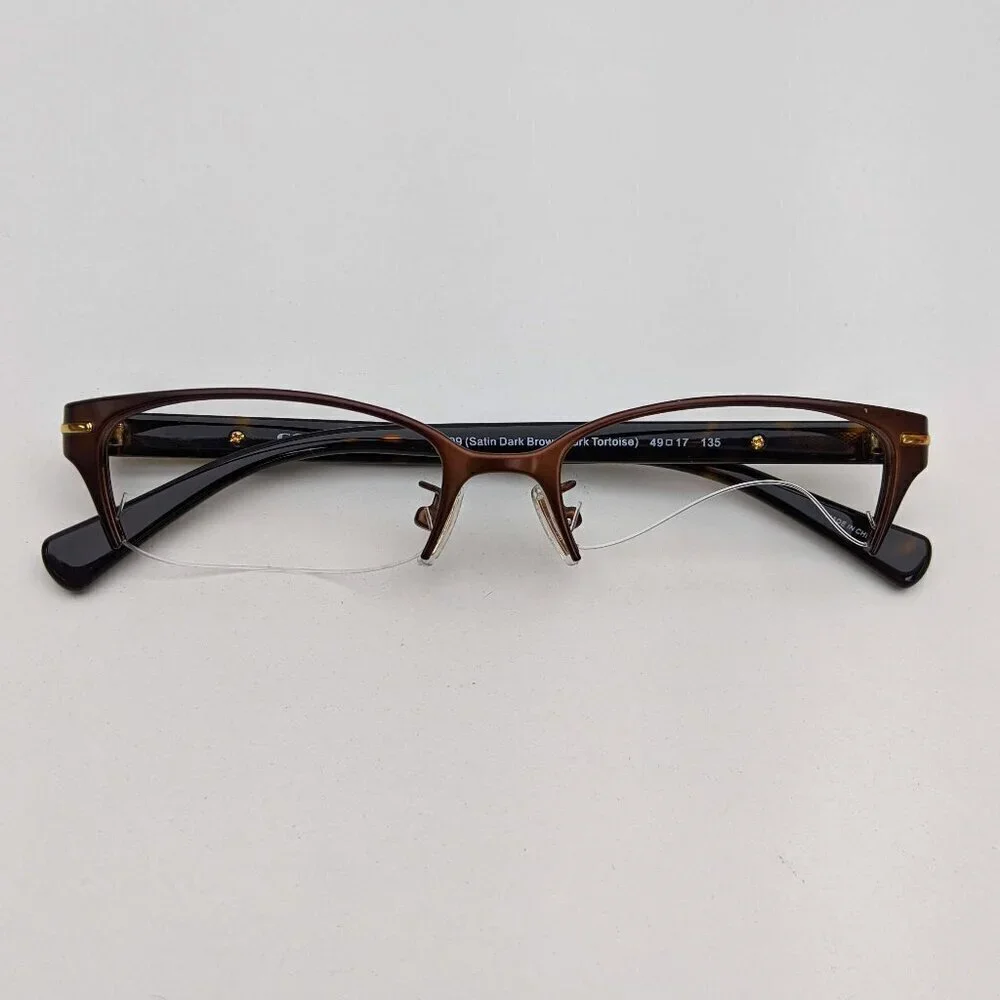 🕶️Coach HC5058 Jackie 9199 Eyeglasses 49/17 135 /YHG635🕶️​